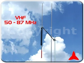 ARYCKM-A-25X Directional Yagi  Antenna 2 elements 50-87 MHz Protel
