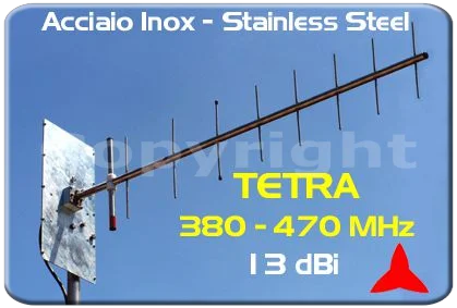 AR1049.1XI Protel Directional BroadBand Tetra Antennas  13 dBi  380 ÷ 470 MHz