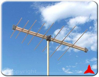 ARL170R/F230XZ Radiomonitoring VHF - Measurements log periodic directional antennas 170-230 MHz Protel