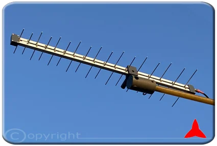 ARL470F700XZ Radiomonitoring ITU-R DVB-T - log periodic logarithmic Measurements antennas 470-700 MHz Protel