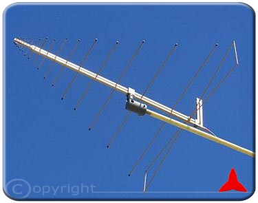 ARL70V2500XZ Radiomonitoring VHF UHF SHF - directional log periodic Measurements antennas fixed elements 70-2500 MHz