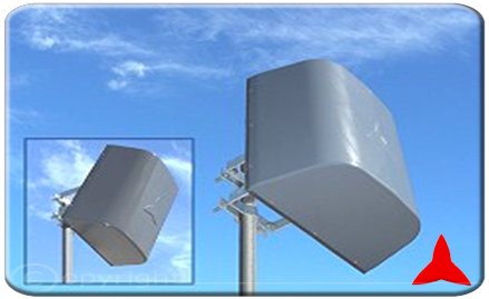 ARP400  Broadband panel antenna for civil, military, and TETRA use 380 -600 MHz