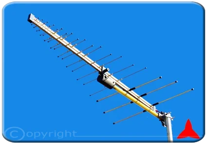 ARL150R/F1300XZ Radiomonitoring antenna - Measurements directional logarithmic antenna 150-1300 MHz Protel