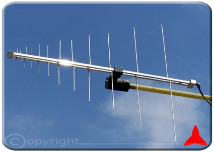 ARL170R/F1000XZ Radiomonitoring broadcasting UHF VHF - log periodic  Measurements antennas 170-1000 MHz Protel