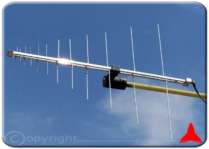 ARL170R/F1000XZ Radiomonitoring broadcasting UHF VHF - log periodic  Measurements antennas 170-1000 MHz Protel