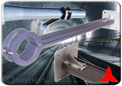 ARW100 Special Fixing Bracket TUNNEL and HIGH SPEED